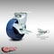 Service Caster 5 Inch SS Solid Poly Caster with Roller Bearing and Brake/Swivel Lock SCC SCC-SS30S520-SPUR-TLB-BSL - alternate 1